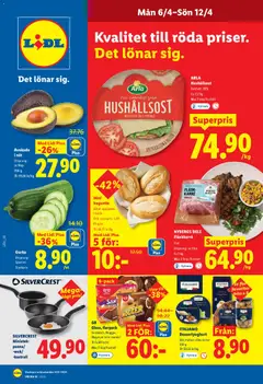 Förhandsgranska reklamblad Lidl erbjudanden från butik Lidl gäller från 06/04/2026