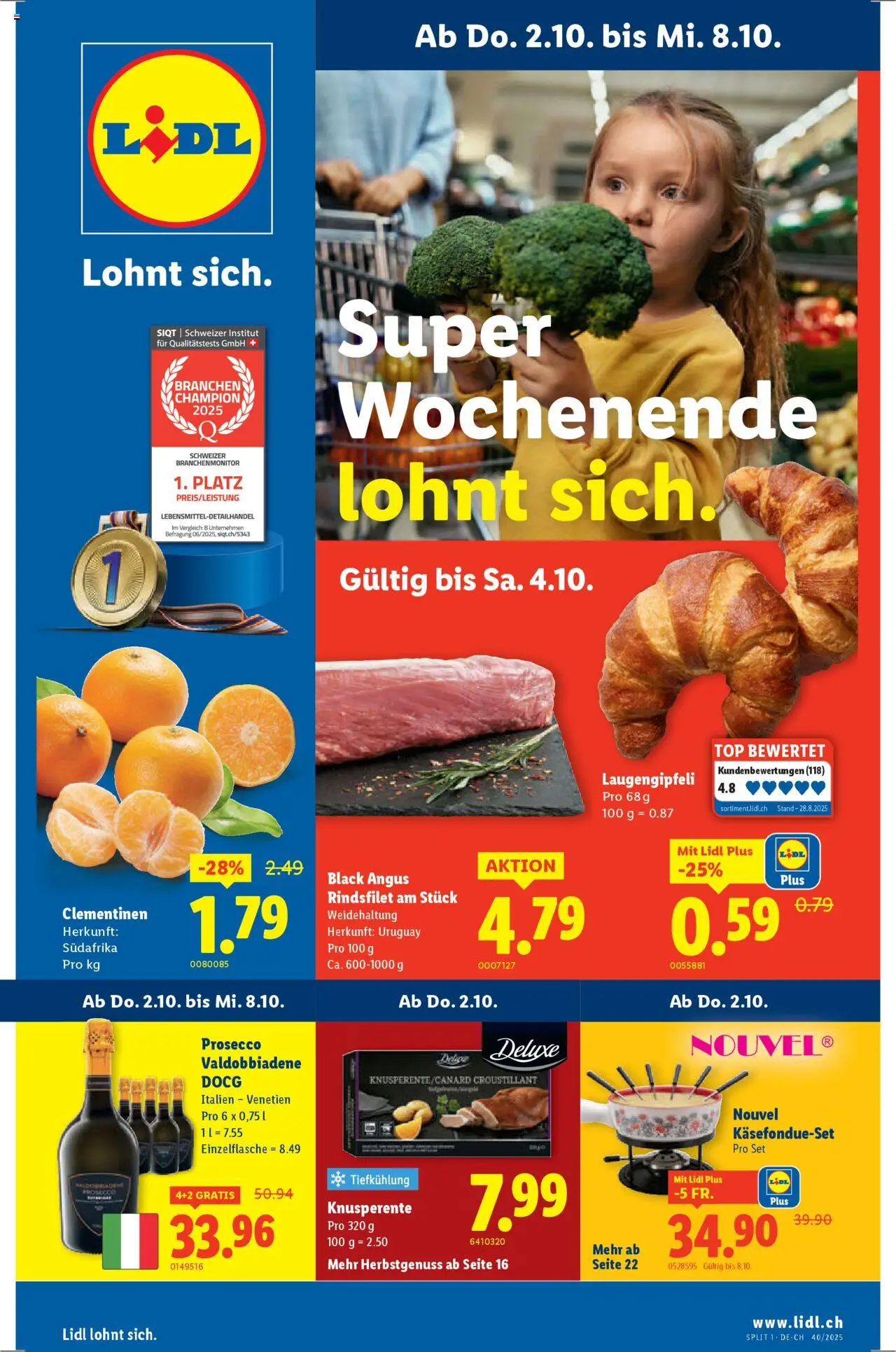 Lidl Aktionen ab 02.10.2025 - Seitennummer 1