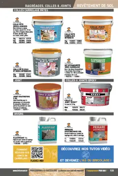 Prévisualisation de Catalogue du magasin Brico Cash formulaire valide 04/04/2025 | Page: 133