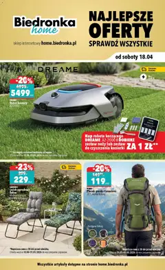Pogląd gazetki "Biedronka gazetka - Home" ze sklepu Biedronka ważnej od 18.04.2026