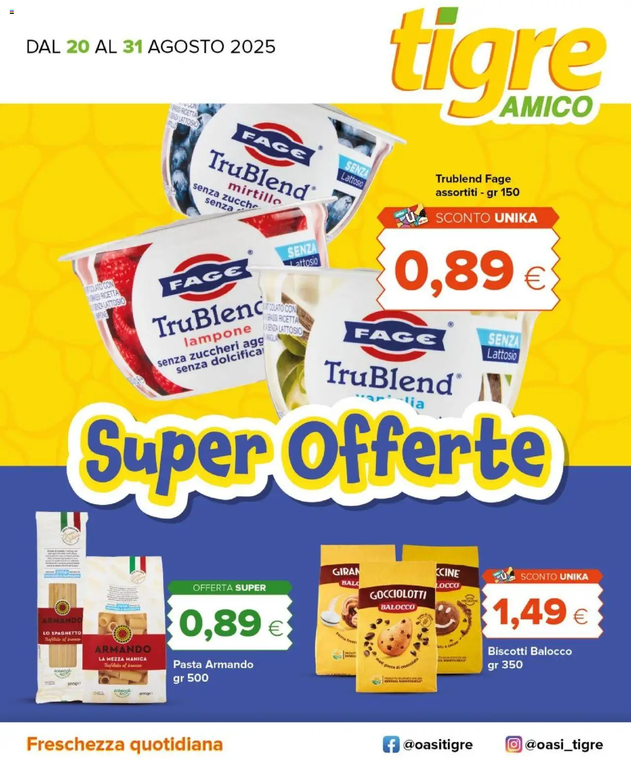 Volantino Tigre valido da 20/08/2025 numero di pagina 1
