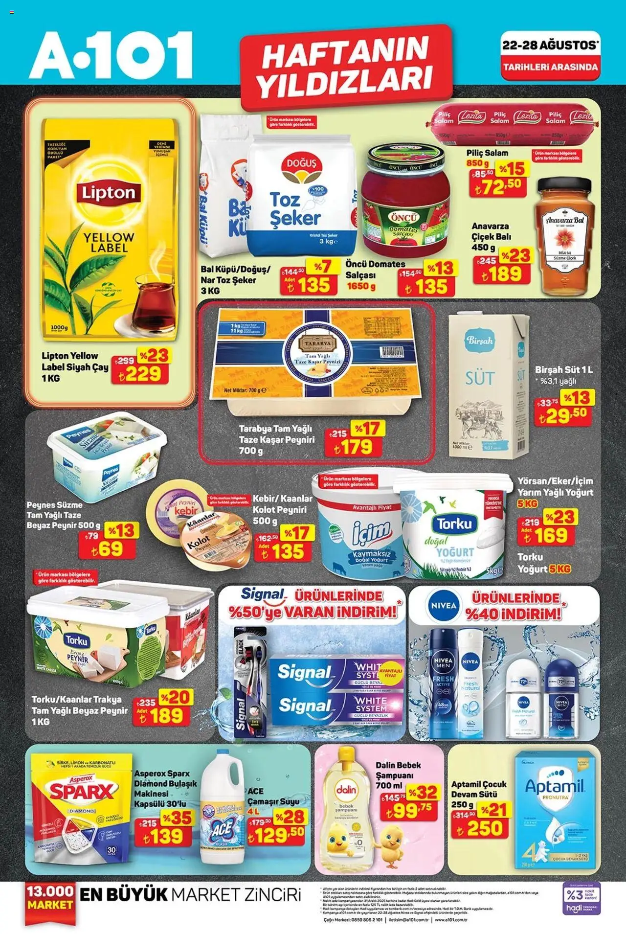 A101 Katalog (22 Ağustos 2025) - Broşür bu hafta - Sayfa numarası 1