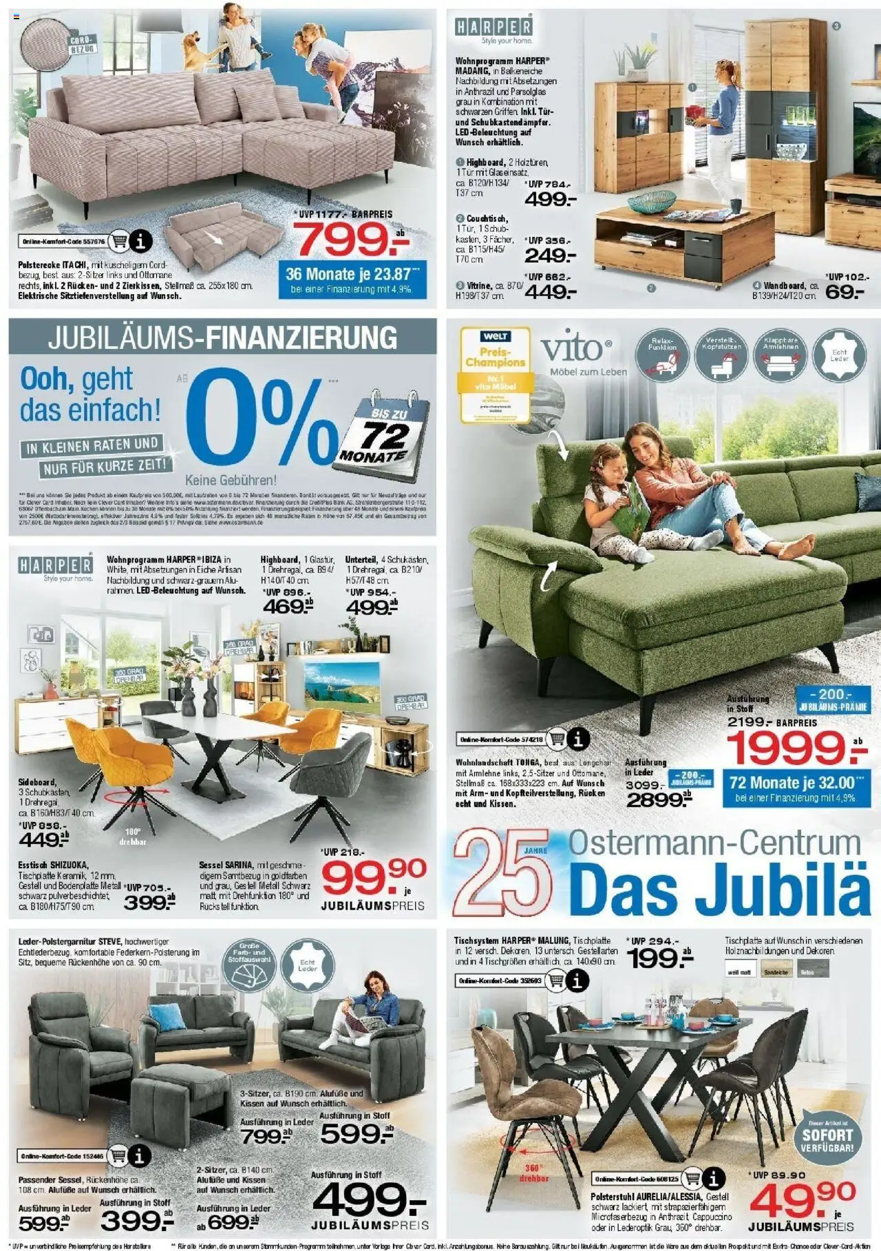 Ostermann Möbel Ostermann: Neue Möbel wirken Wunder. (vom 13.06.2025 - 11.07.2025)