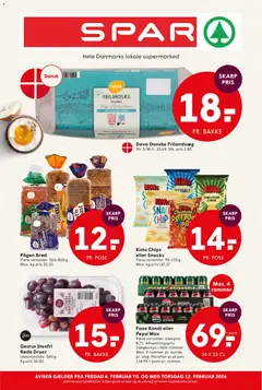 Eksempel på tilbudsavis Tilbudsavis fra butik Spar gyldig fra 06/02/2026