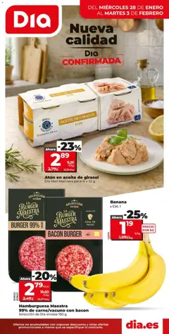 Vista previa del folleto de la tienda Dia válido desde el 28/01/2026 