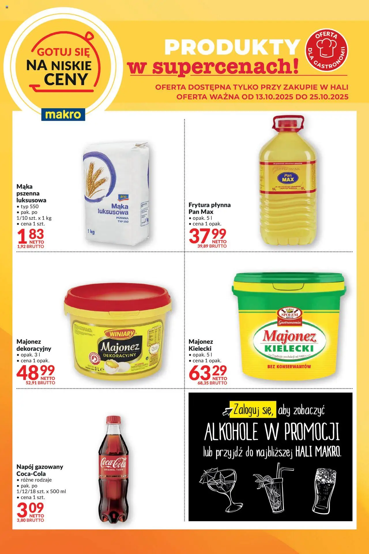 Makro Gotuj się na niskie ceny od 13.10.2025 - Nowa Gazetka - Numer strony 1