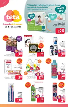 Náhľad Teta drogerie letáku platného od 16.02.2026