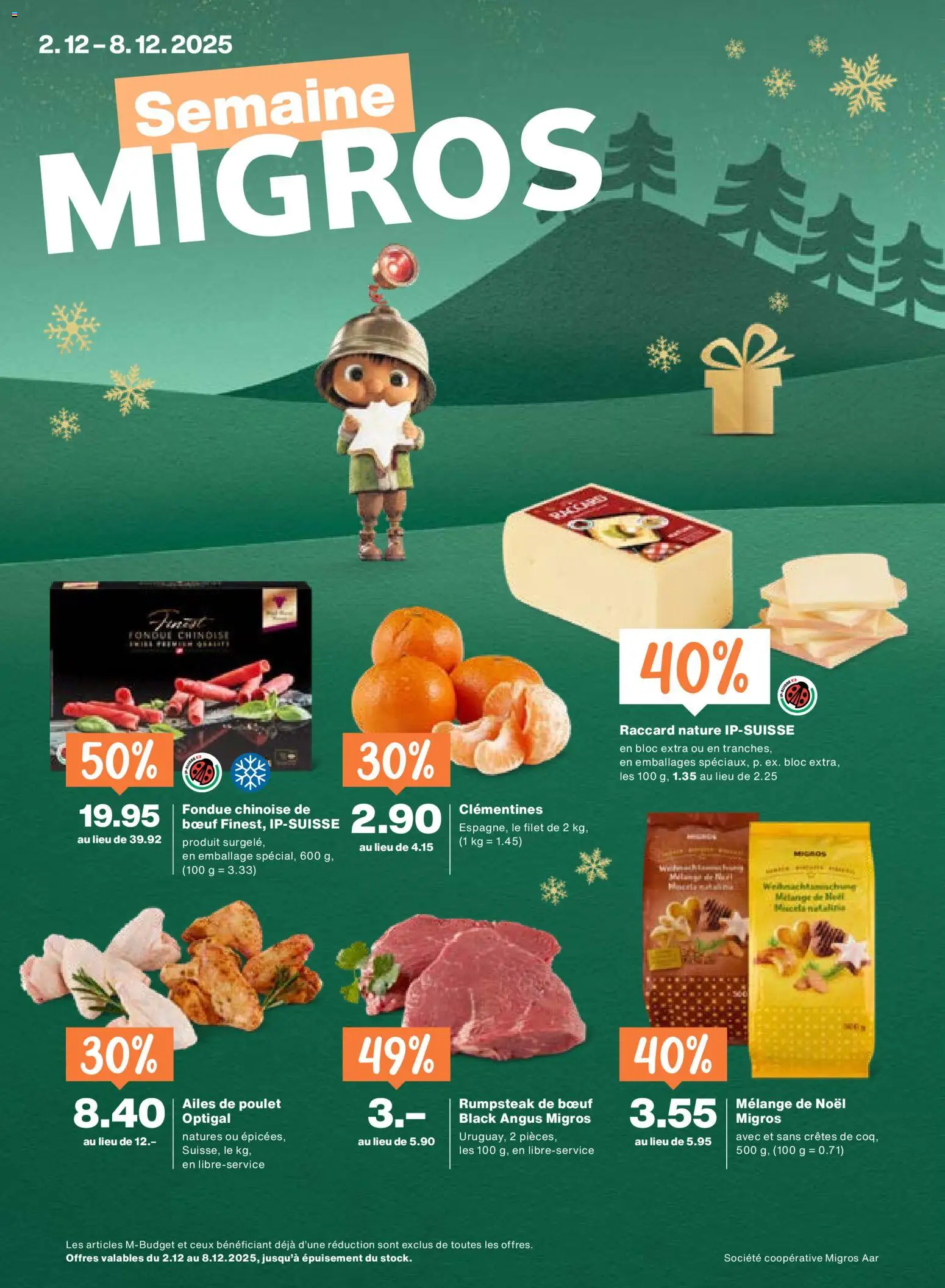 Vorschau des Merkblatts Aktionen FR vom Shop Migros gültig von 02.12.2025 bis 08.12.2025