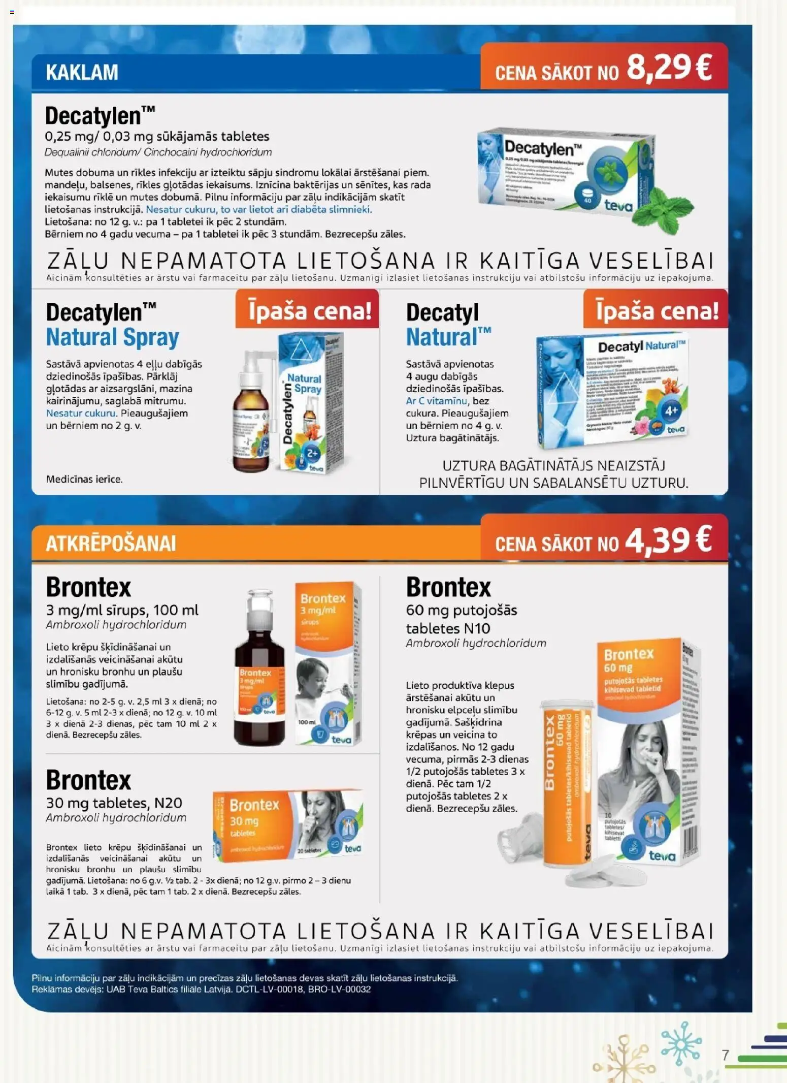 Skatīt BENU akciju bukletu, derīgs no 2025.12.01