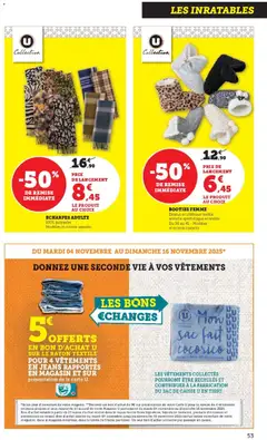 Prévisualisation de Catalogue du magasin Hyper U formulaire valide 04/11/2025 | Page: 53