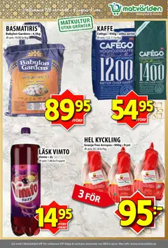 Förhandsgranska reklamblad Aktuella reklamblad Matvärlden från butik Matvärlden gäller från 17/11/2025 | Sida : 3