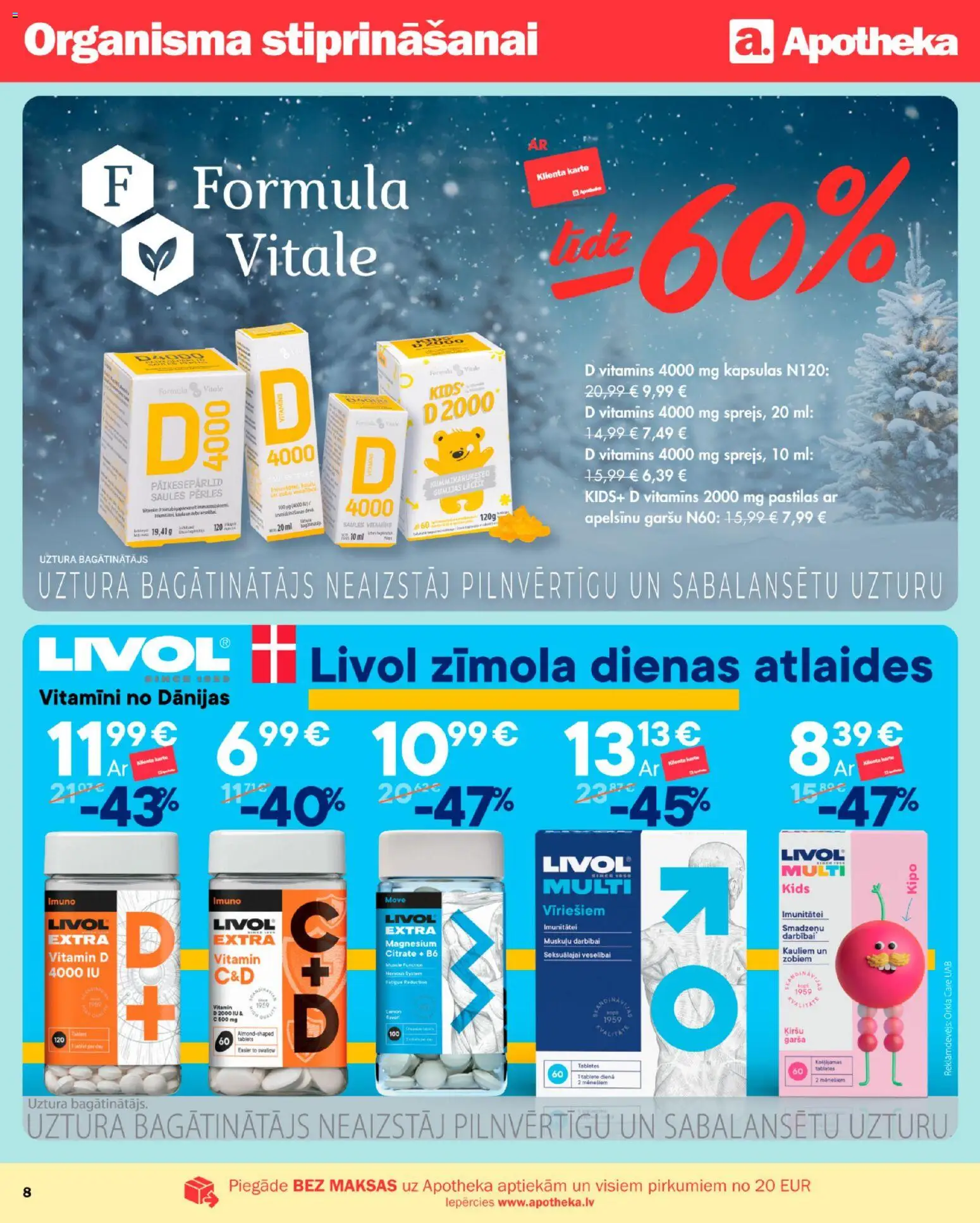 Skatīt Apotheka akciju bukletu, derīgs no 2026.01.01