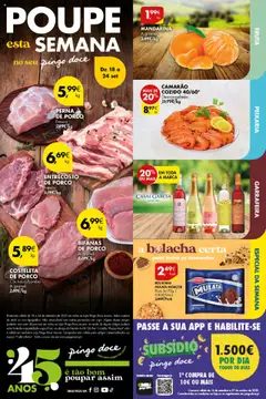 Pré-visualização do folheto da loja Pingo Doce válida a partir de 18/09/2025
