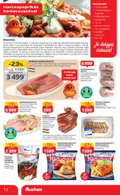 Auchan - Akciós újság Auchan megtekintése, amely érvényes 2025.11.06.-től | Oldal: 12