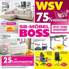 Vorschau von dem Prospekt des Geschäftes SB Möbel Boss, gültig ab dem 10.01.2026