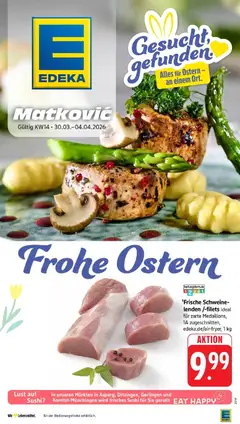 Vorschau von dem Prospekt des Geschäftes Edeka, gültig ab dem 30.03.2026