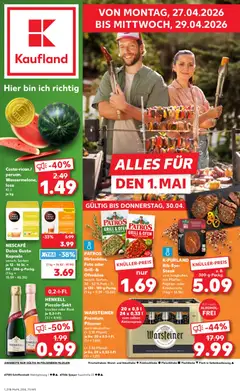 Vorschau von dem Prospekt des Geschäftes Kaufland, gültig ab dem 27.04.2026