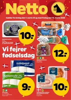 Eksempel på tilbudsavis Netto - Tilbudsavis uge 11 fra butik Netto gyldig fra 07/03/2026