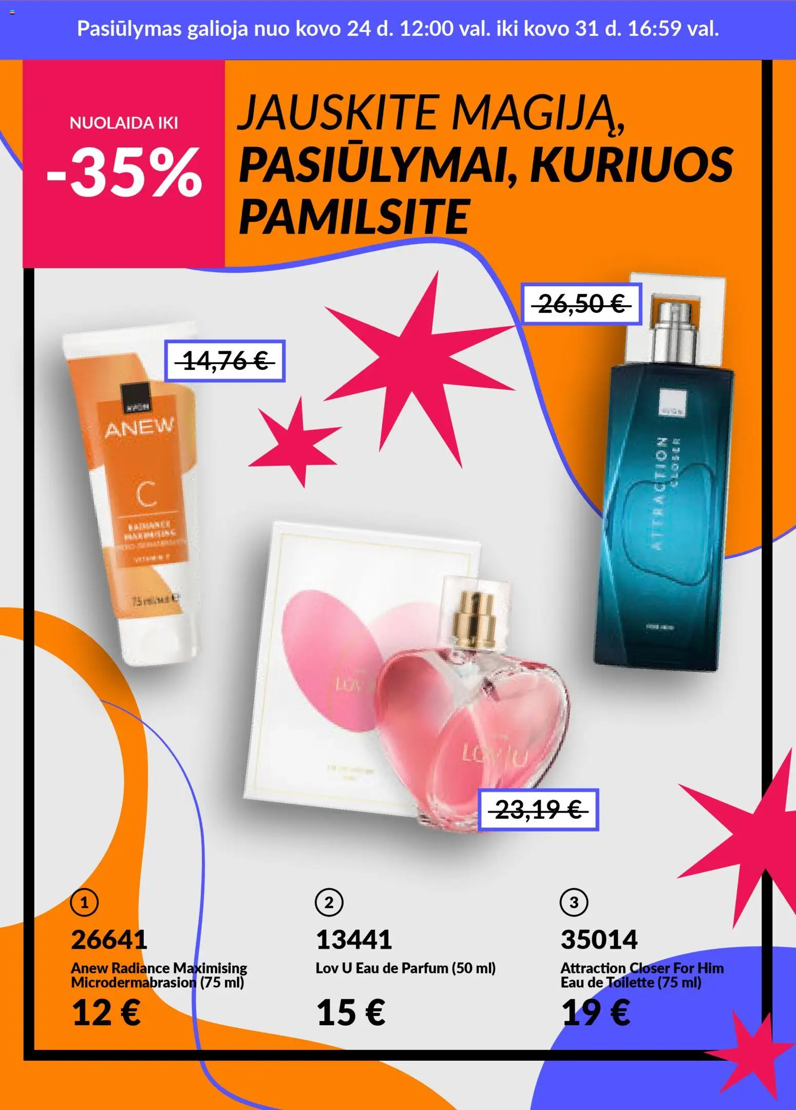 AVON parduotuvės leidinio AVON leidinys - Discount days galiojančio nuo 2026.03.24 peržiūra