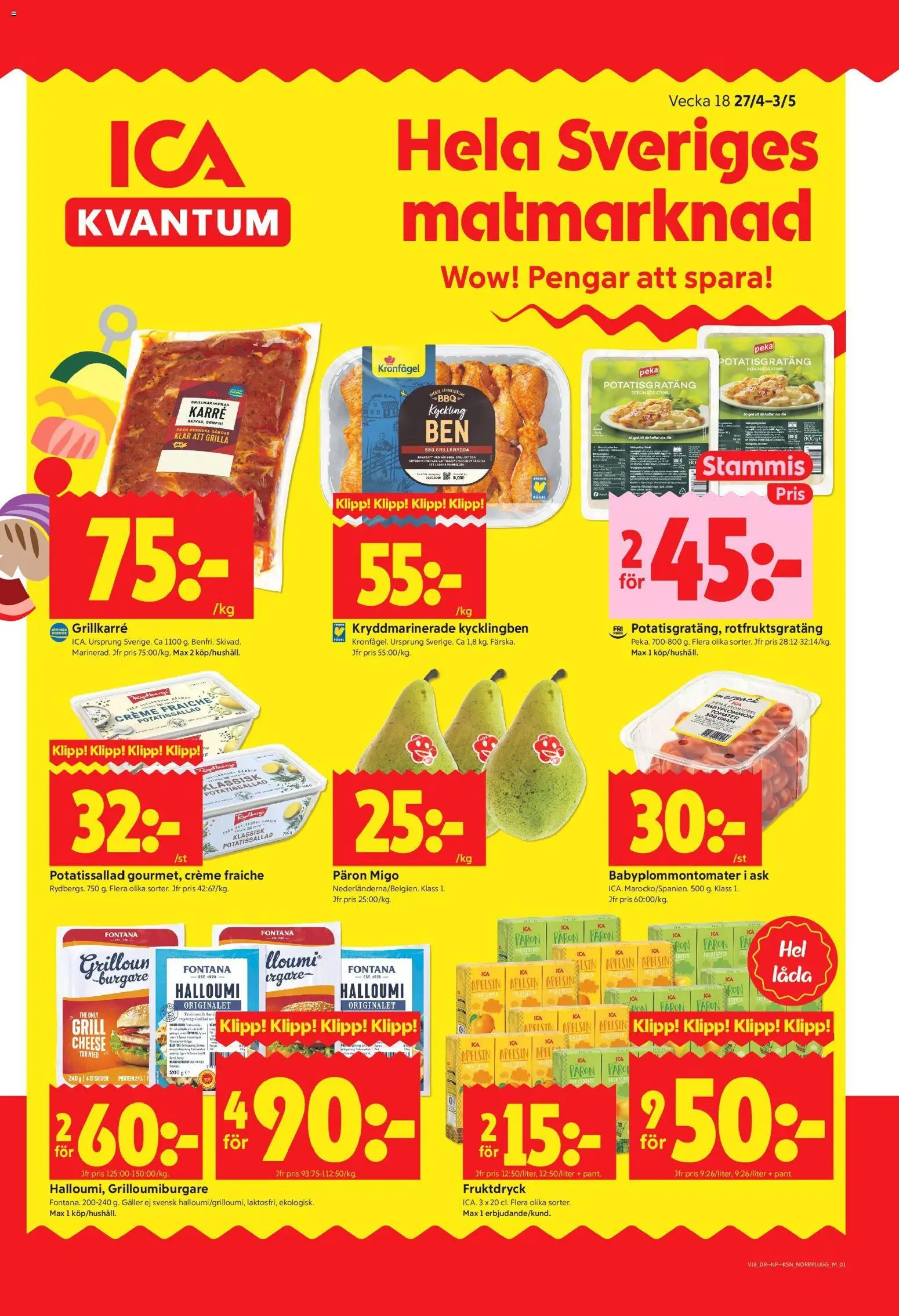 Förhandsgranska reklamblad Boden från butik ICA Kvantum gäller från 27/04/2026