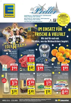 Vorschau von dem Prospekt des Geschäftes Edeka, gültig ab dem 22.12.2025