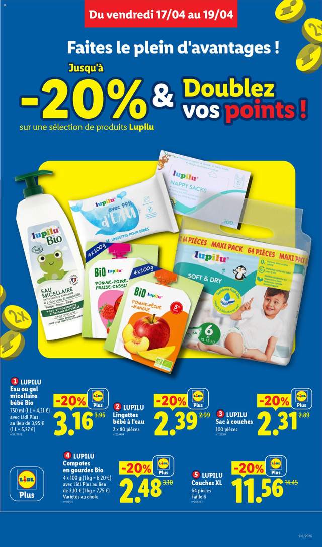 Nouveau catalogue Lidl à partir du 16/04