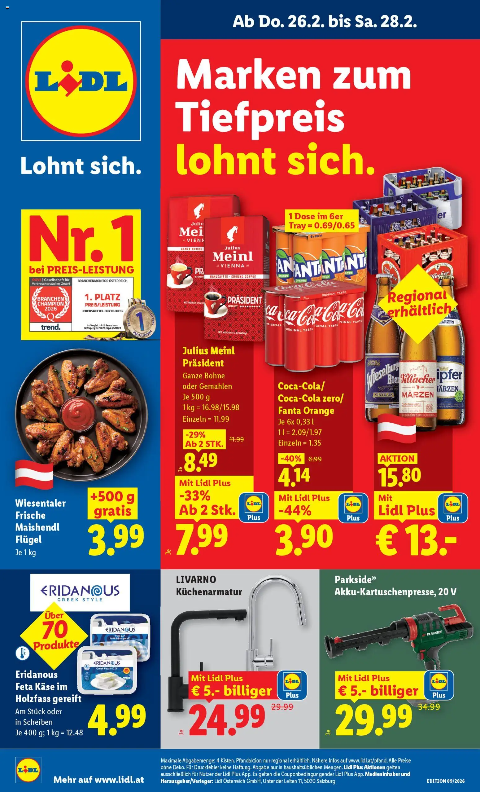 Vorschau der Angebote: Lidl Prospekt aktuell gültig ab 26.02.2026