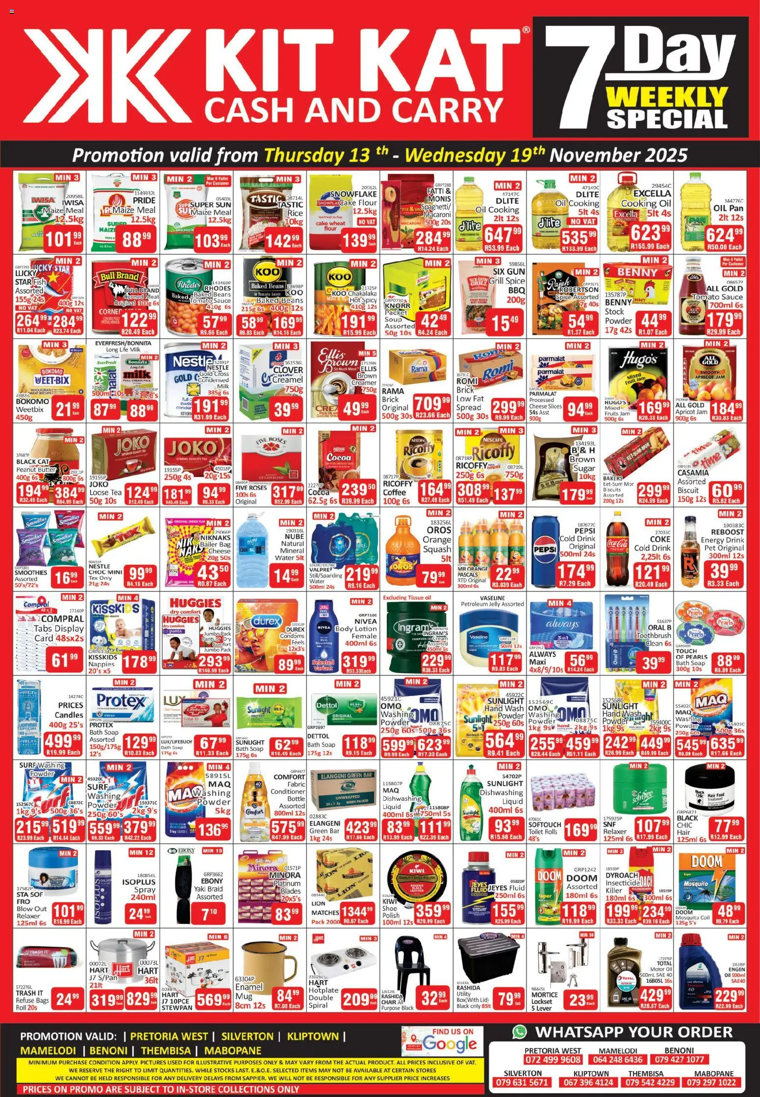 Preview of KIT KAT Cash & Carry flyer valid from 13/11/2025