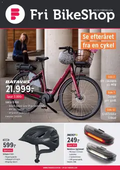 Eksempel på tilbudsavis Tilbudsavis fra butik Fri BikeShop gyldig fra 30/09/2025