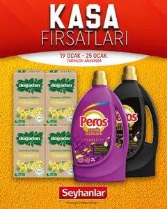 Seyhanlar Market Katalog Kasa Fırsatları 19.01.2026 - Broşürünün önizlemesi