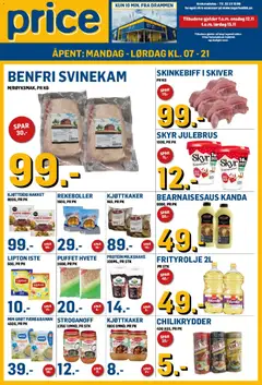 Forhåndsvis Kundeavis fra butikk Price Lagerbutikk gyldig fra 11/11/2025