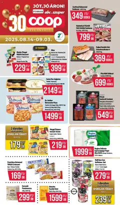 COOP - Coop Akciósújságok - Coop Hétforrás szórólap 2025. augusztus 3-4-5. hét megtekintése, amely érvényes 2025.08.14.-től
