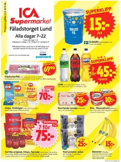 Förhandsgranska reklamblad Lund från butik ICA Supermarket gäller från 02/03/2026