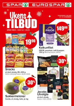 Forhåndsvis Kundeavis fra butikk Spar gyldig fra 27/12/2025