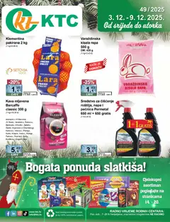 Pregled letka Katalog trgovine KTC vrijedi od 03.12.2025