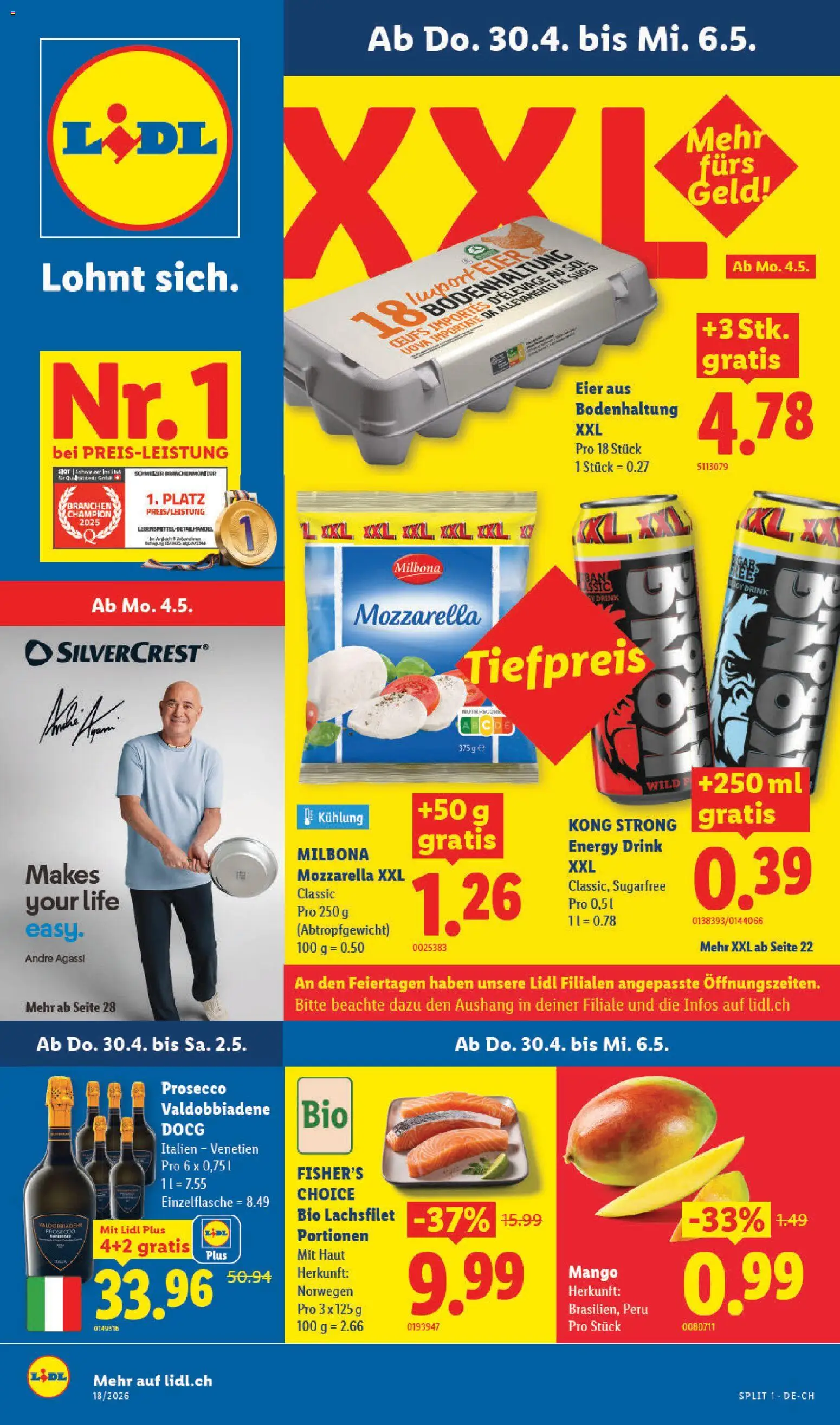 Vorschau des Merkblatts Lidl aktionen vom Shop Lidl gültig von 30.04.2026 bis 06.05.2026