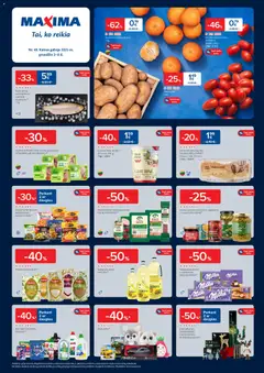 MAXIMA parduotuvės leidinio Leidinys galiojančio nuo 2025.12.02 peržiūra