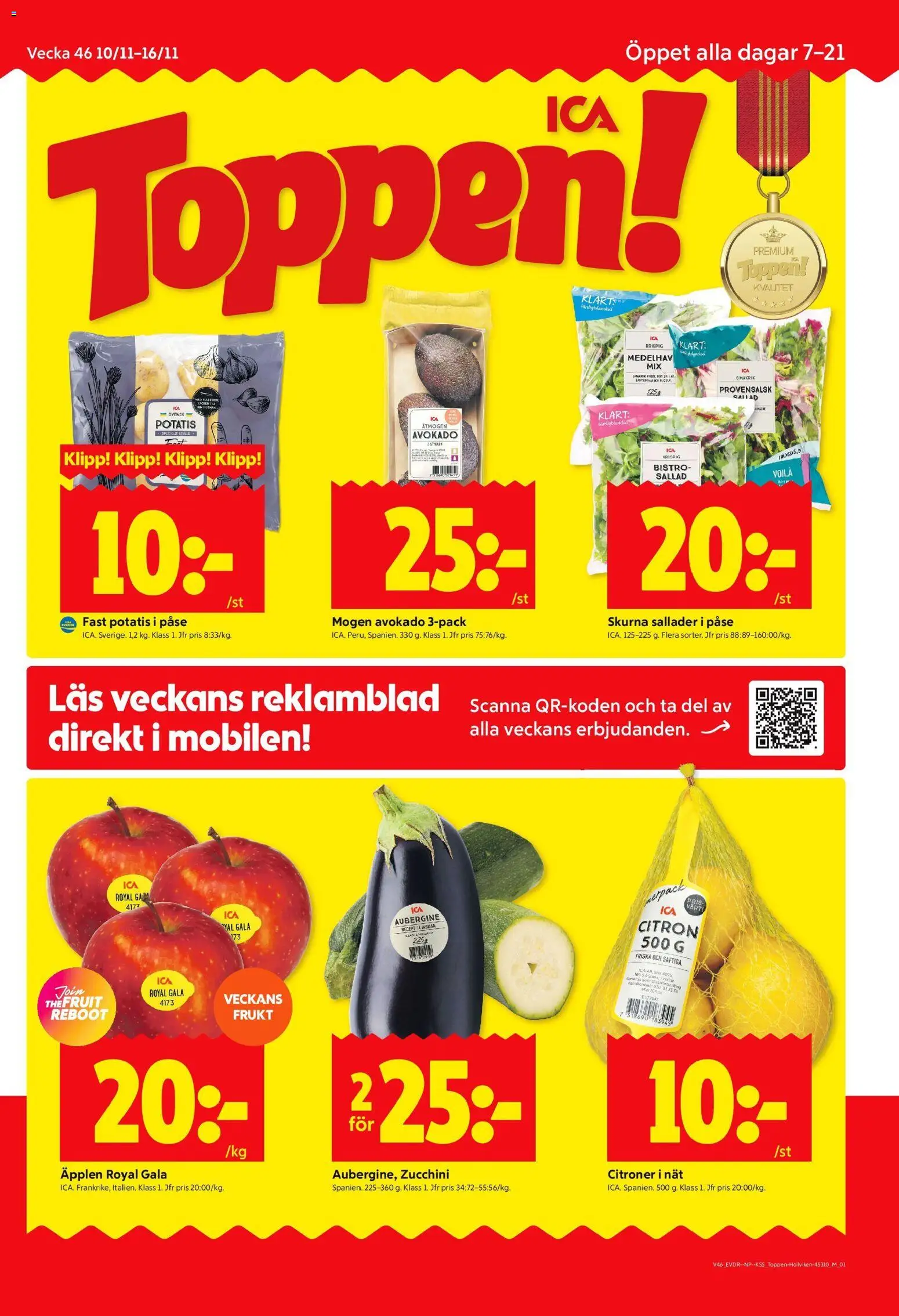 Förhandsgranska reklamblad Höllviken från butik ICA Kvantum gäller från 10/11/2025
