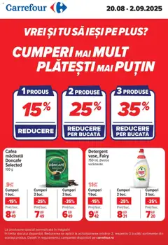 Previzualizarea de cataloage: Carrefour Catalog nou valabil de la 20.08.2025