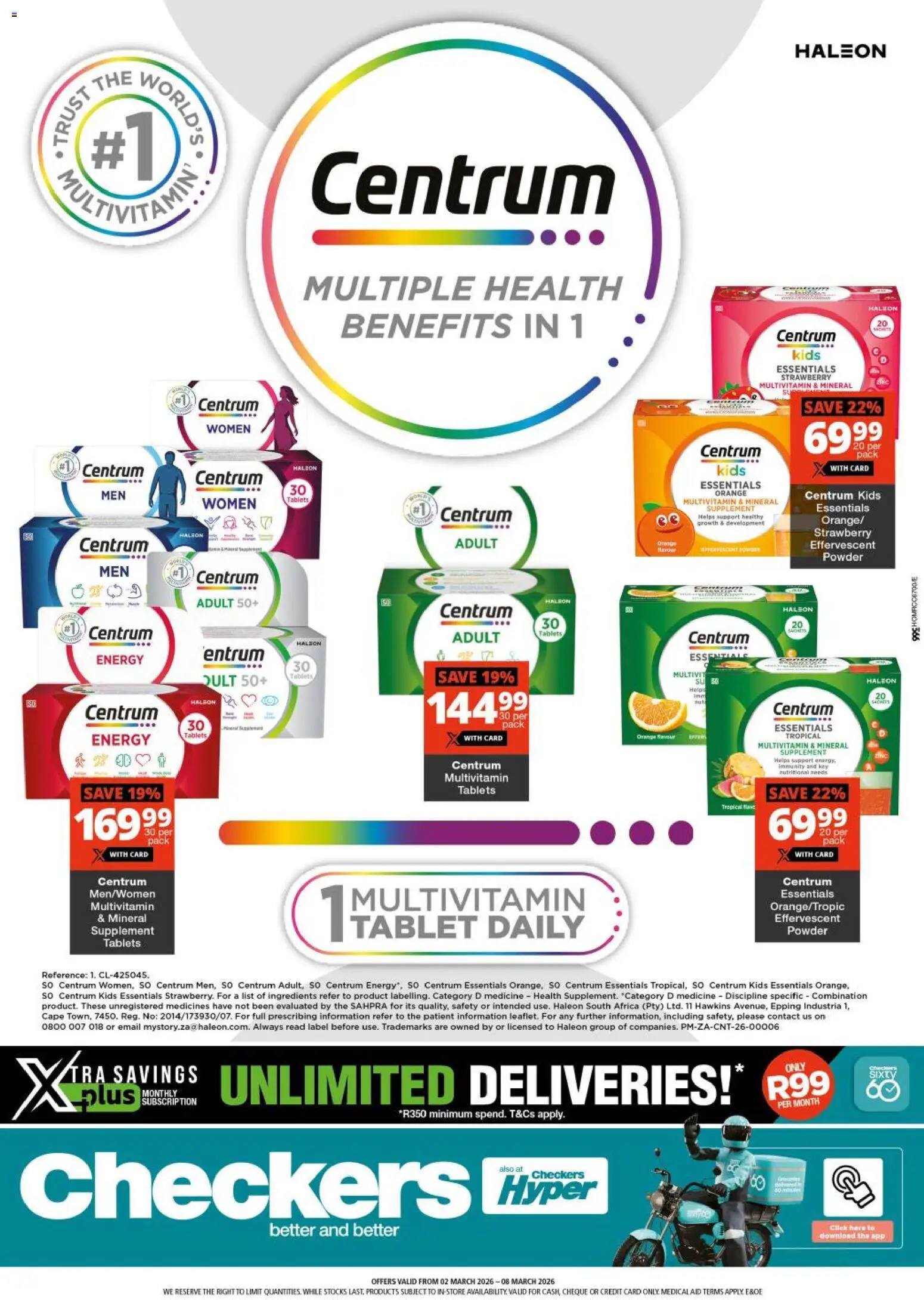 Preview of Checkers flyer valid from 02/03/2026