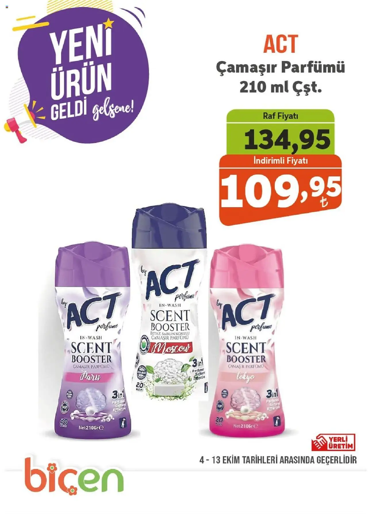 Biçen Market Yeni Ürün (04 - 13 Ekim 2025) - Sayfa numarası 1