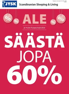 Kaupan JYSK Tarjoukset esikatselu, voimassa 25/12/2025