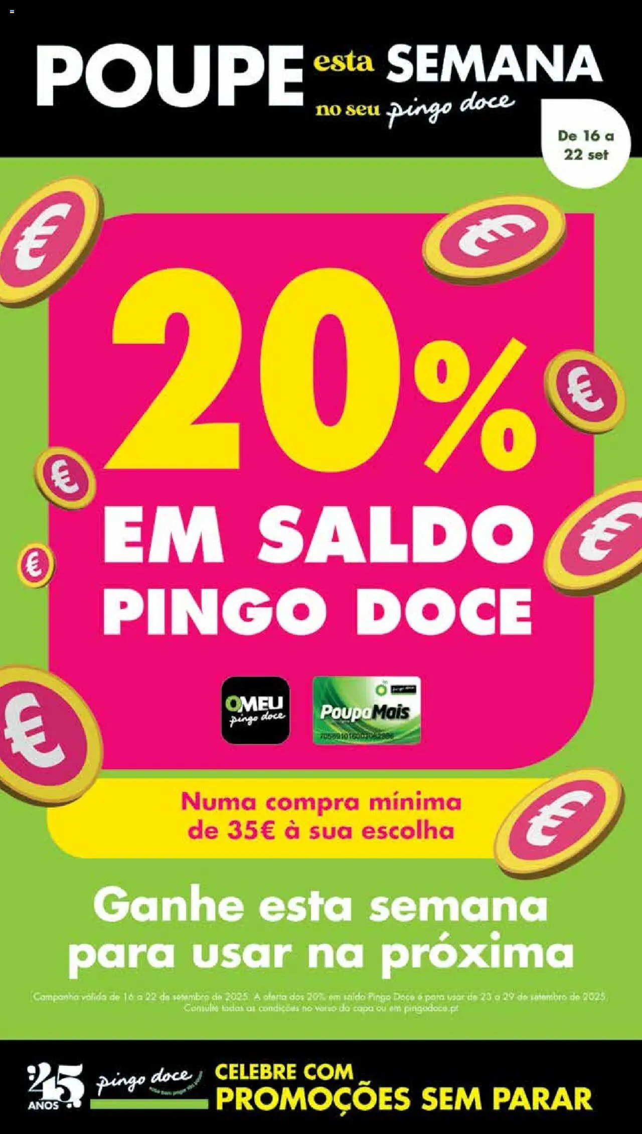 Pingo Doce Folheto de 16/09/2025 - catálogo esta semana - página 1