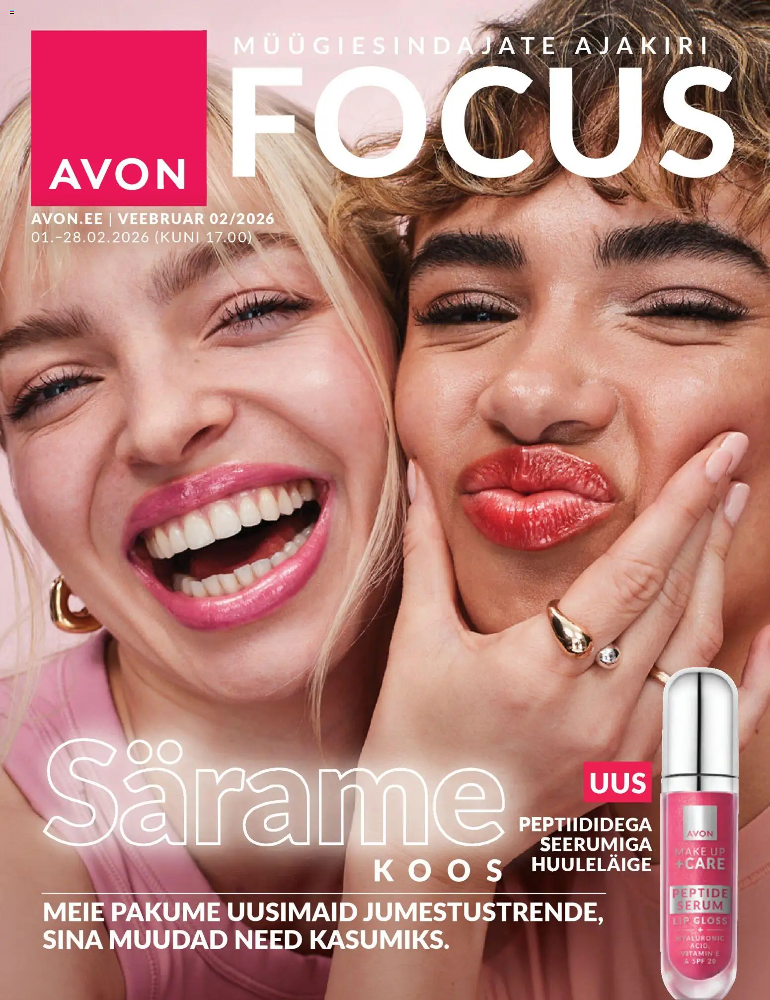 AVON kliendilehe eelvaade alates 01.02.2026