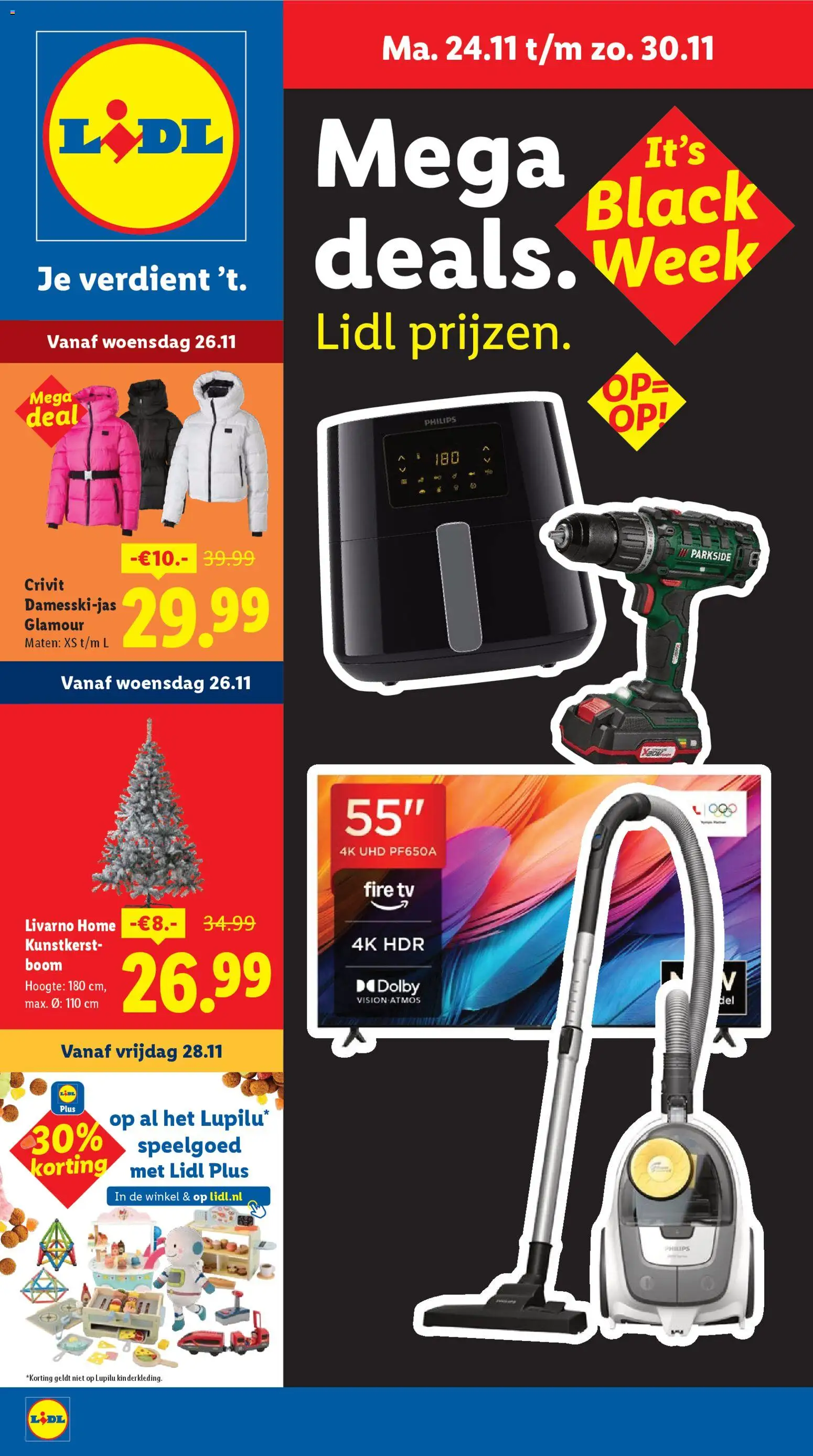 Voorbeeld van Black Friday van winkel Lidl geldig vanaf 24-11-2025