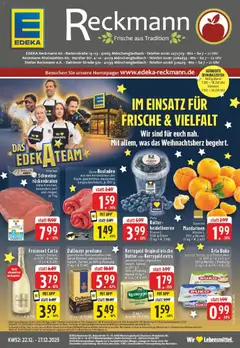 Vorschau von dem Prospekt des Geschäftes Edeka, gültig ab dem 22.12.2025