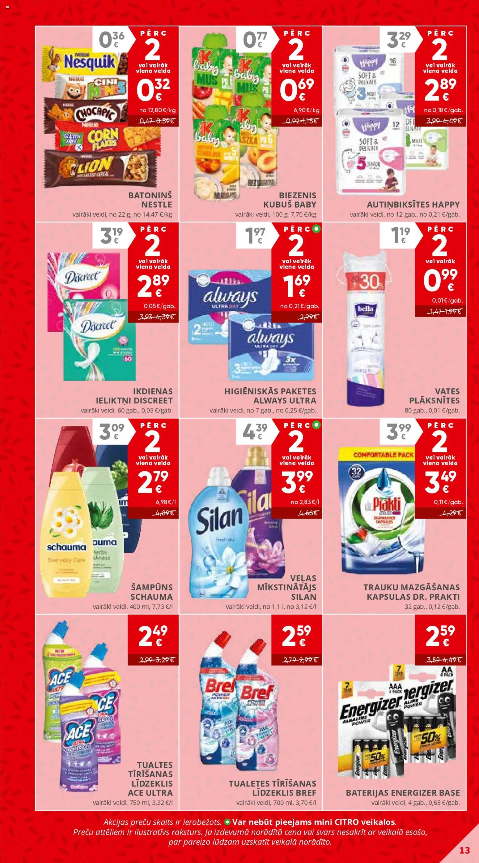 Skatīt Citro akciju bukletu, derīgs no 2026.01.02