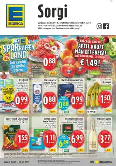 Vorschau von dem Prospekt des Geschäftes Edeka, gültig ab dem 19.10.2025