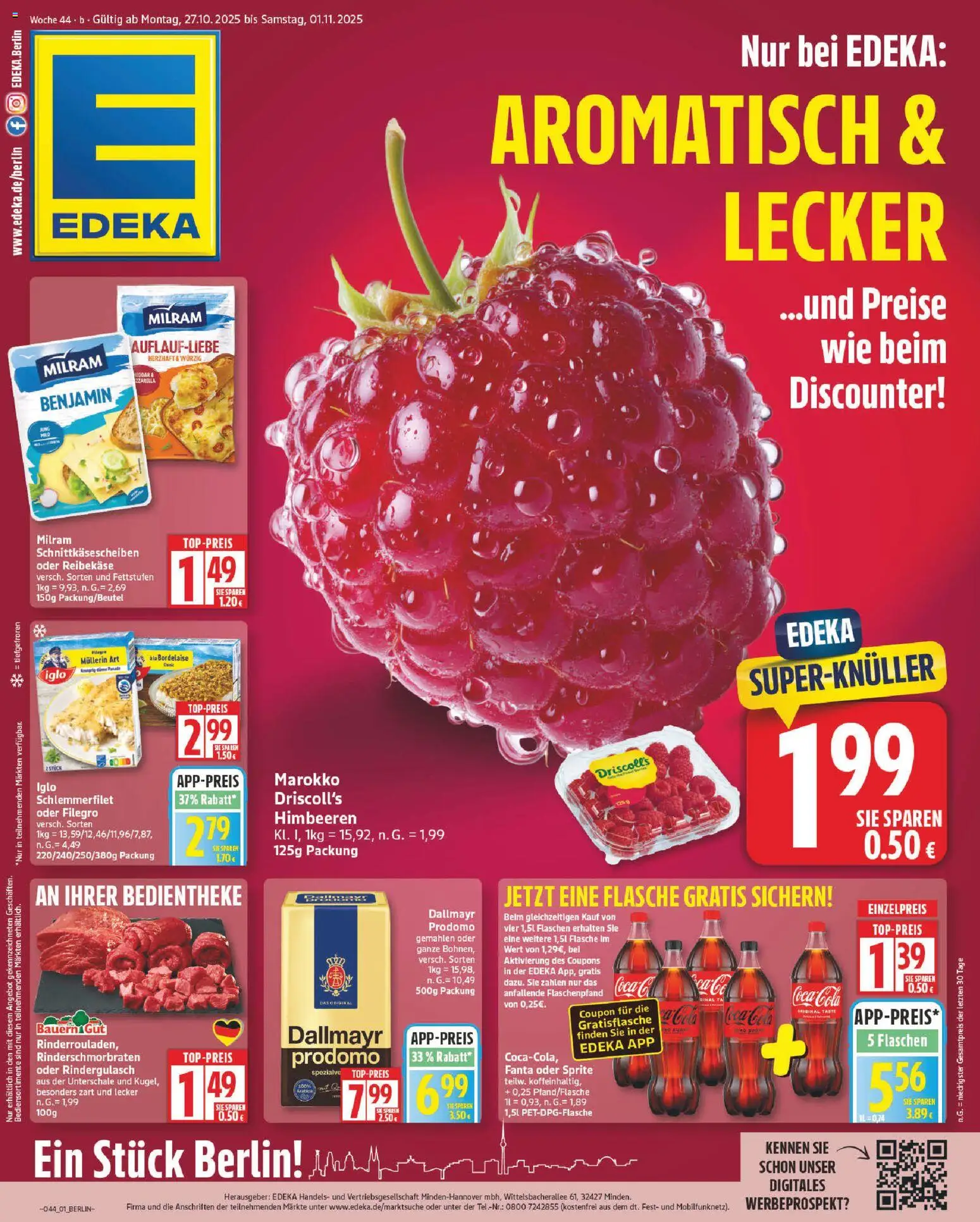 EDEKA Prospekt ab 27.10.2025 - Prospekt Online