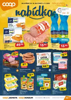Náhled nabídky: Coop Leták - Západočeský region platný od 22.10.2025